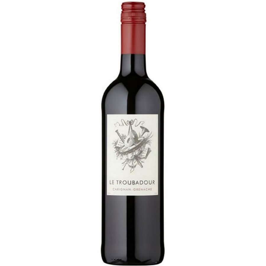 Le Troubadour Carignan Grenache Vin de France 12 Bottle Case 75cl
