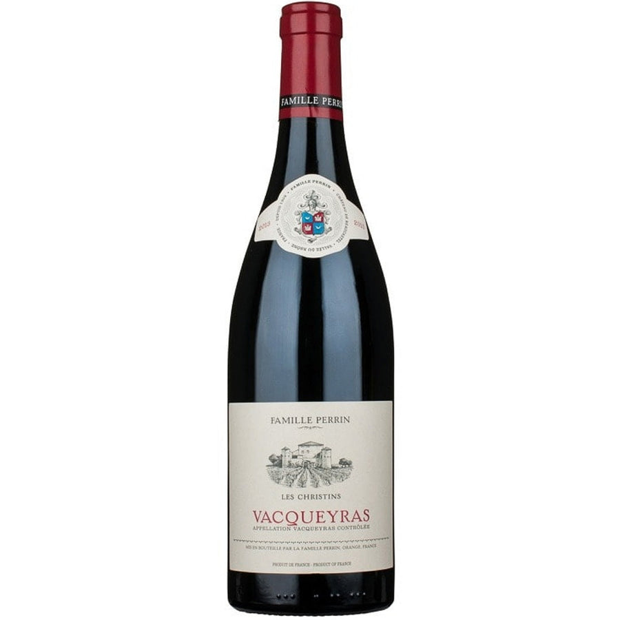 Famille Perrin ‘Les Crus’, Vacqueyras `Les Christins` 12 Bottle Case 75cl