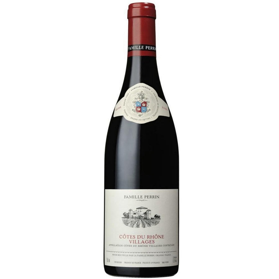 Famille Perrin, Côtes-du-Rhône Villages 12 Bottle Case 75cl