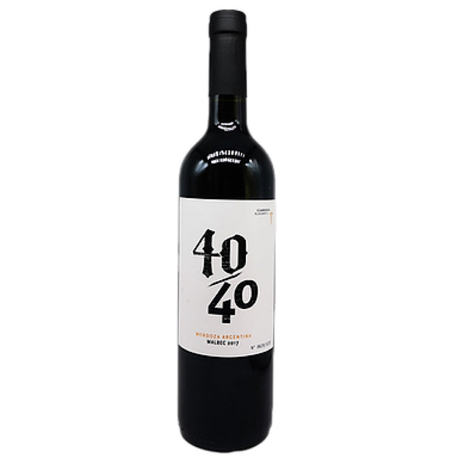 BODEGA 40/40, CUARENTA MALBEC, 6 Bottle Case 75cl