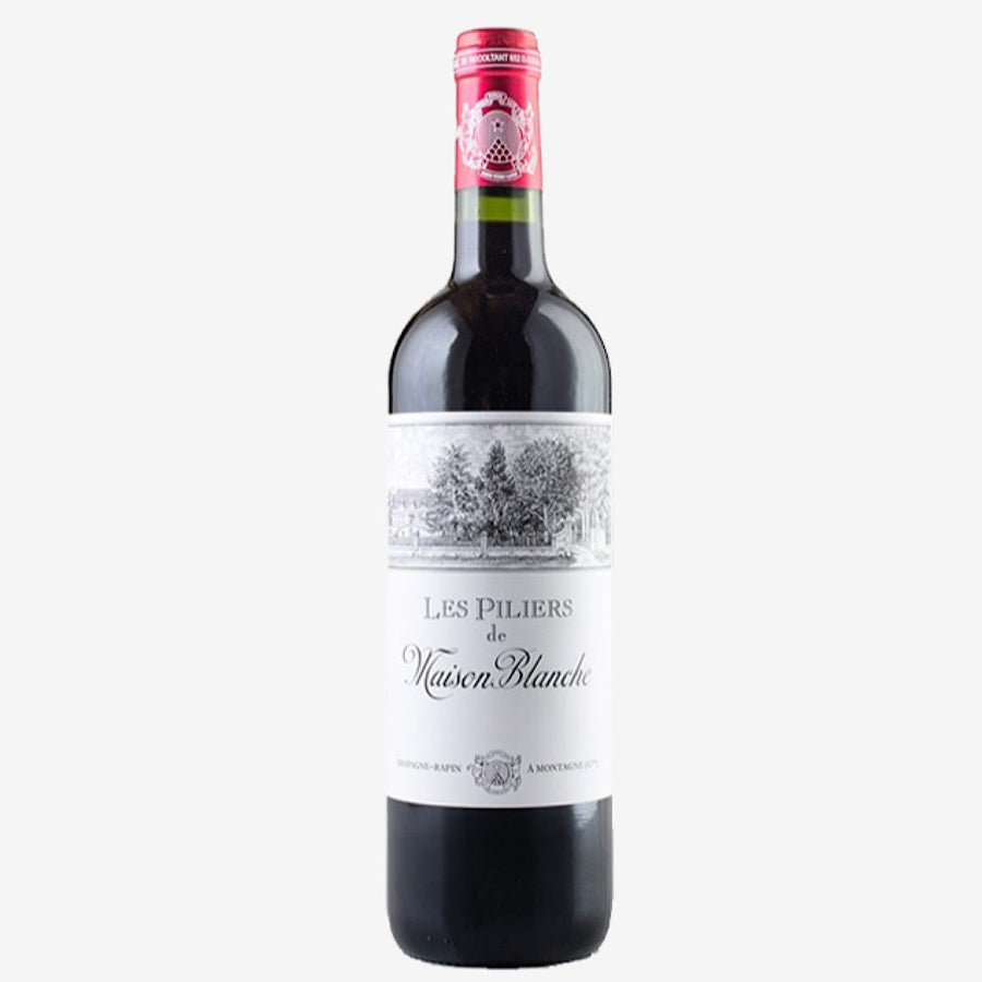 Les Piliers de Maison Blanche Montagne St Emilion, 6 Bottle Case, 75cl