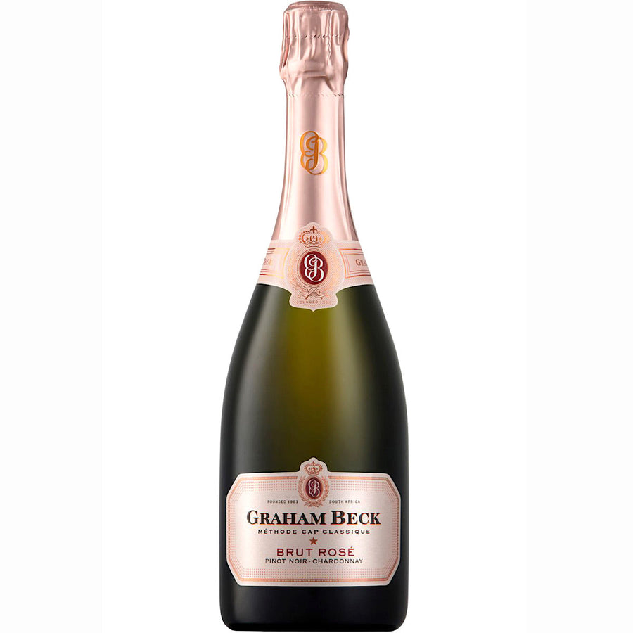 Graham Beck Brut Rose 6 Bottle Case 75cl.