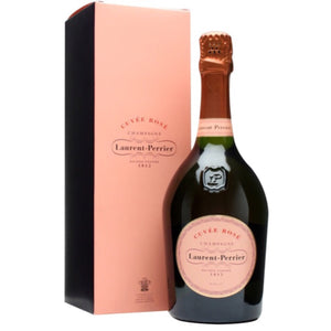 Laurent-Perrier Cuvee Rose NV Champagne in Gift Box 6 bottles 75cl and Ltd Ed Bouchon Stopper