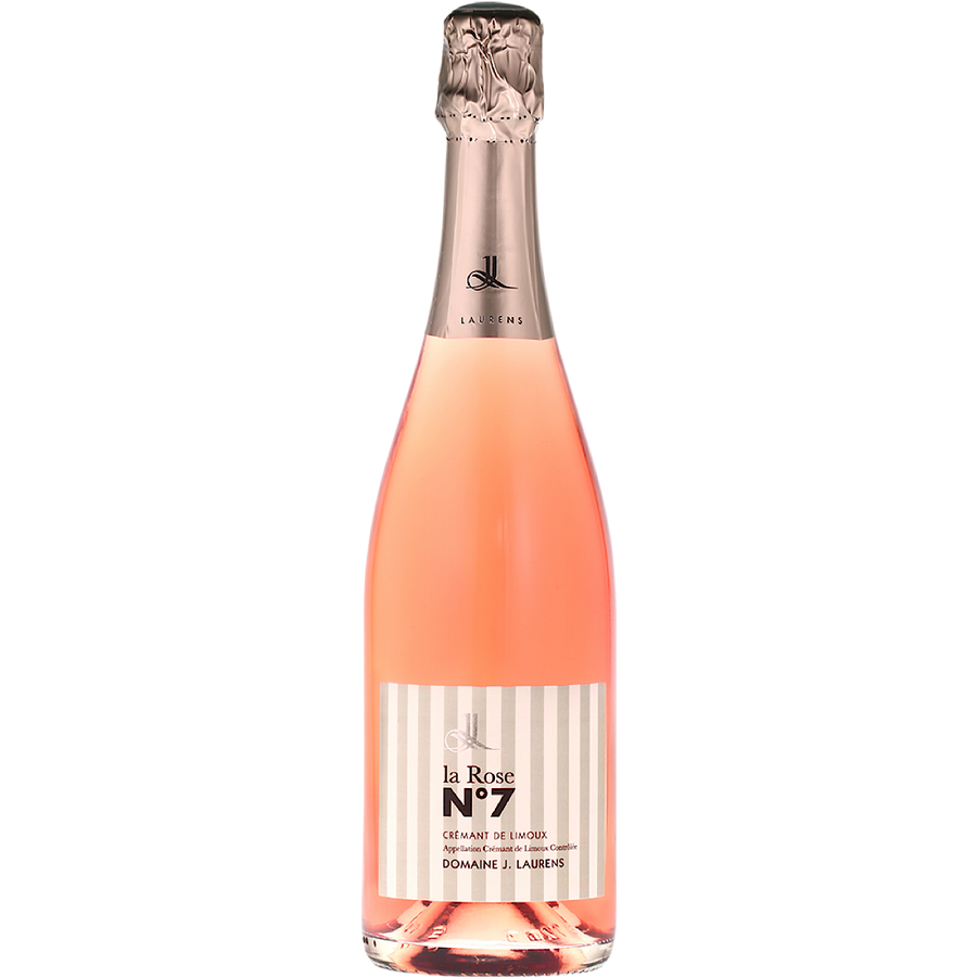 Domaine J.Laurens, Crémant de Limoux ‘La Rose No.7’ 6 Bottle Case 75cl
