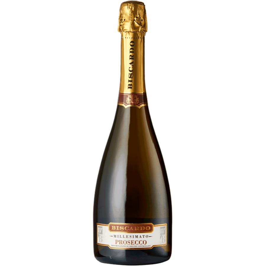 Mabis, Biscardo Prosecco Spumante Millesimato 6 Bottle Case 75cl.