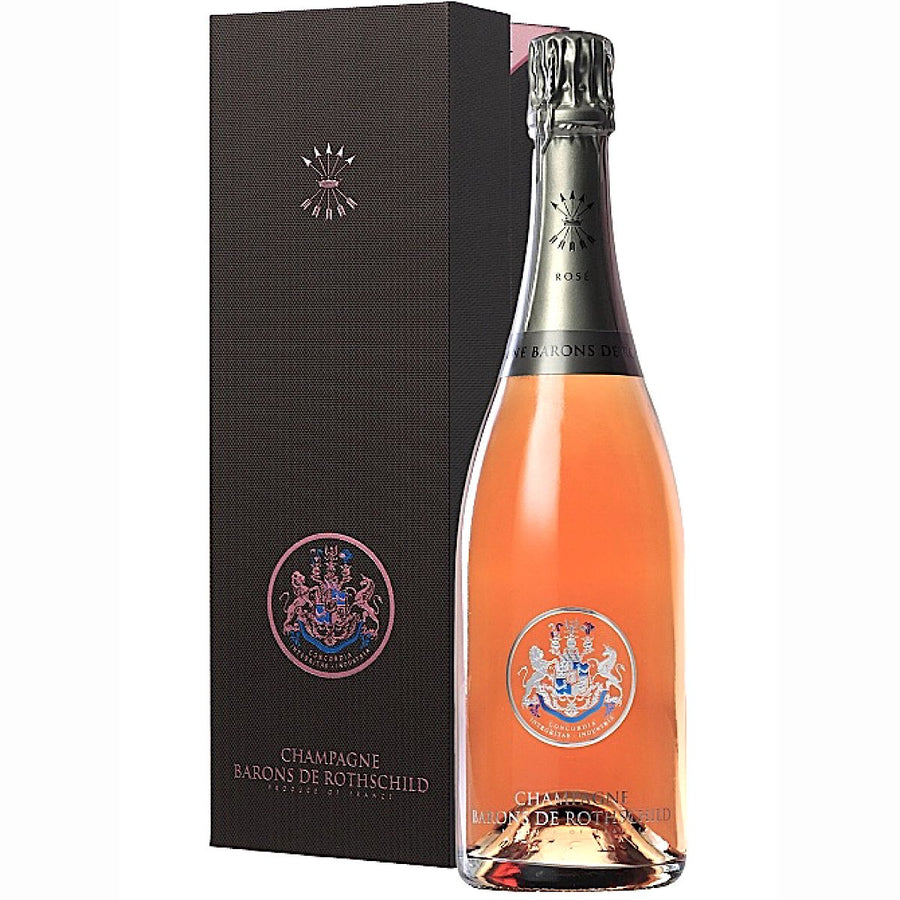 Champagne Barons de Rothschild Rosé Champagne Not Gift Box  6 Bottle Case 75cl