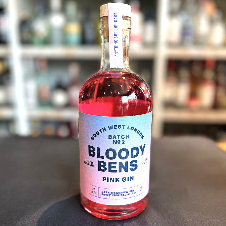 Bloody Bens Premium Pink Gin 70cl