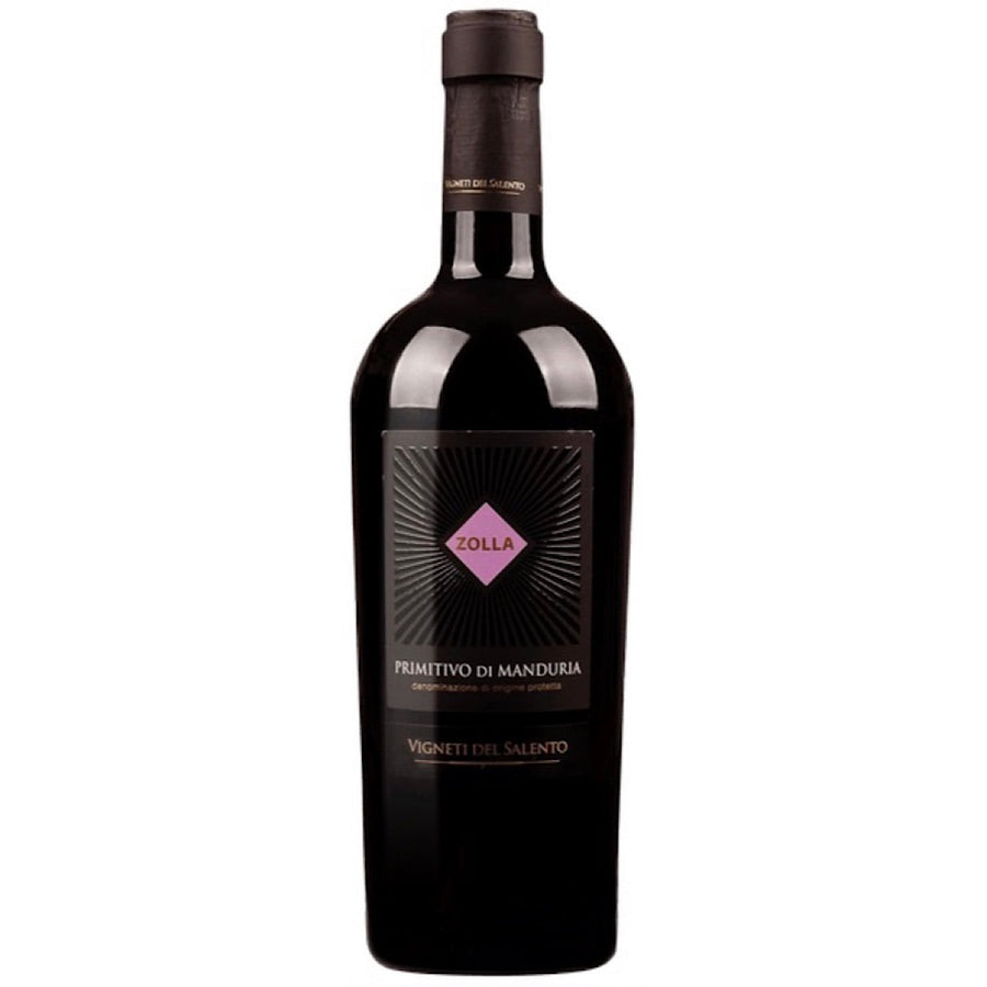 Vigneti del Salento `Zolla` Primitivo di Manduria, 12 Bottle case, 75cl