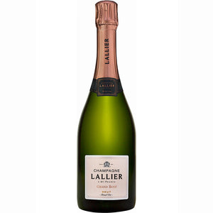 Champagne Lallier Grand Rosé, Grand Cru Brut NV 6 Bottle Case 75cl